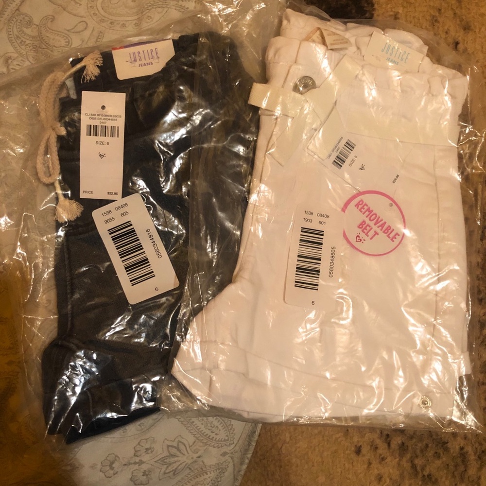 COPY - NWT Set of 2 girls shorts